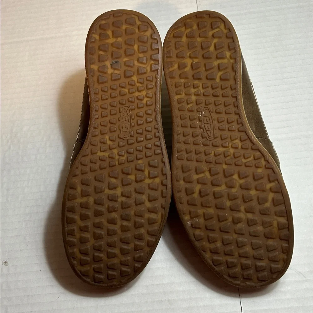 KEEN GLENHAVAN LEATHER OXFORD SHOES MENS BROWN SZ 8